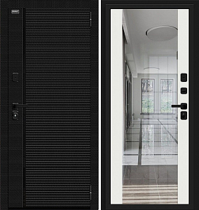 Товар Дверь Браво Лайнер-3 Black Carbon/Off-white DIS006768