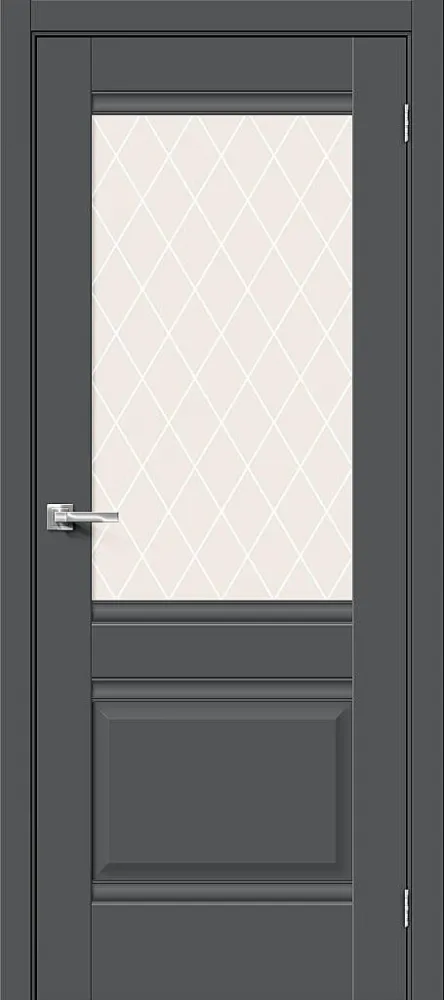 Фото Межкомнатная дверь Прима-3 Stormy Silk BR5665